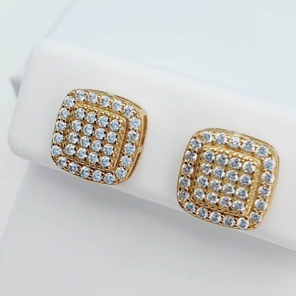 "925 Sterling Silver Cubic Zirconia Earrings, U19254803 - Picture 7 of 11